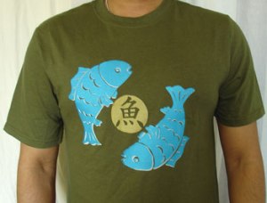blue-fish-T-shirts